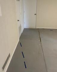 Concrete Crack Stitch Repair in Tucson, AZ Garage - Structural Reinforcement Using Carbon Fiber & Polyurea