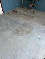 Before and After Concrete Patio Repair in Camp Verde, AZ | PolyLevel® & NexusPro®
