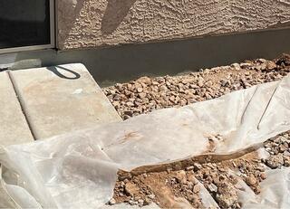 Before and After Stem Wall Crack Repair in Phoenix, AZ | Concrete Foundation Stabilization