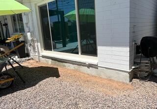 Before & After Stem Wall Repair in Scottsdale, AZ - Concrete Stem Wall Restored
