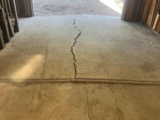 Concrete crack repair using Crack stich in Flagstaff, AZ