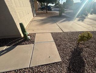 Concrete Walkway and Driveway Leveling in Casa Grande, AZ