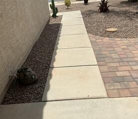 Uneven Concrete Walkway Repair in Casa Grande, AZ