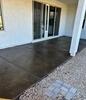 Concrete Patio Stained with DecoShield in San Tan Valley, AZ