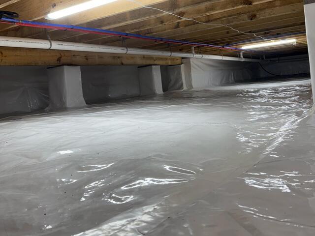 Crawl Space Encapsulation Contractor in Junction City, Kentucky - After Photo