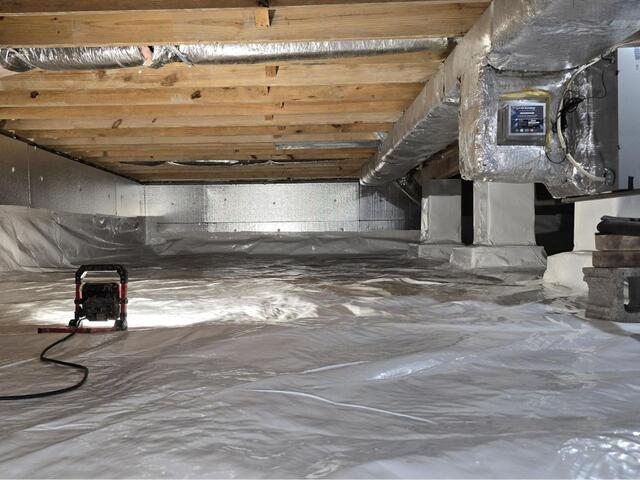 Crawl Space Repairs in Nicholasville, KY - After Photo