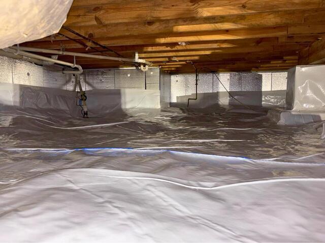 Crawl Space Moisture Issues in Frankfort, KY - After Photo