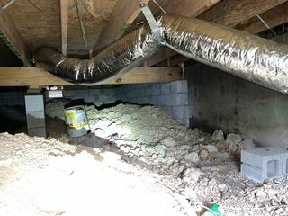 Crawl Space Repair in Jeffersonville, Kentucky