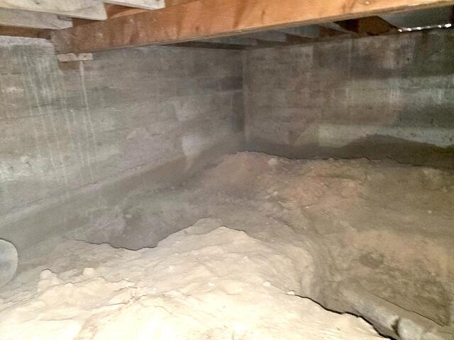 Crawl Space Repair in Payette, ID - Before Photo
