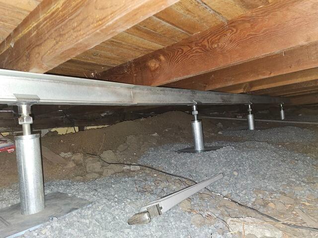 A Crumbling Foundation Gets A SmartJack© Lift in Genesee, ID