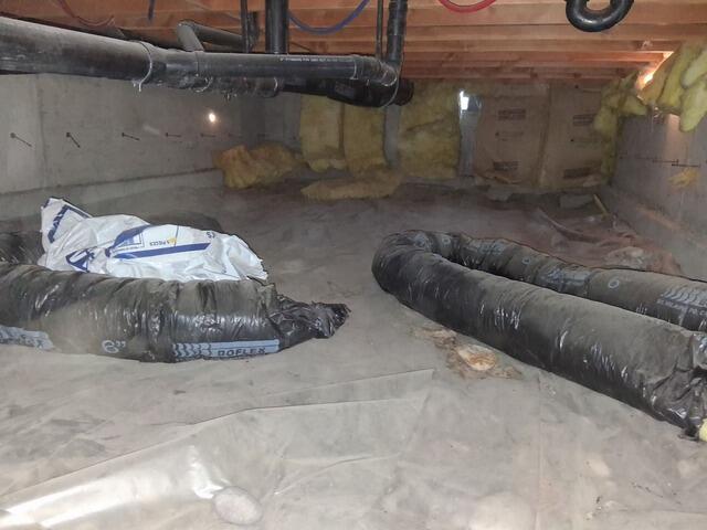 A Smelly, Musty Crawl Space In Rigby, ID