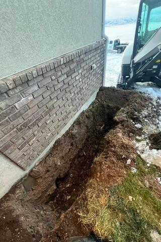 Foundation Repair in Cokeville, WY - Before Photo