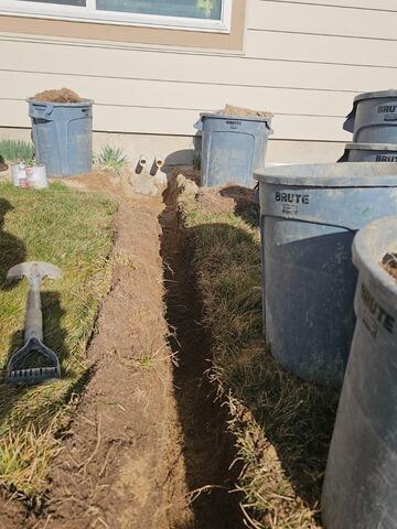 Groundwater Discharge System In Caldwell, ID - Before Photo