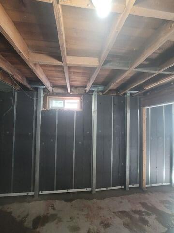 Foundation Repair and Basement Insulation in Carey, ID - After Photo