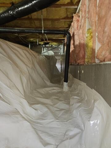 CleanSpace© Fix For A Musty Crawl Space In Star, ID - After Photo