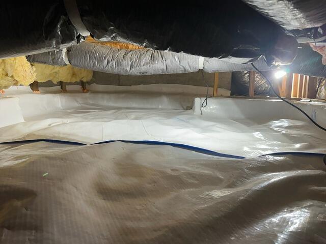 Water in the Crawl Space in Eagle, ID - After Photo