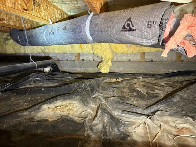Nasty Crawl Space in Eagle, ID - Before Photo