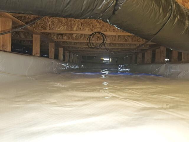 Damp Crawl Space in Nampa, ID