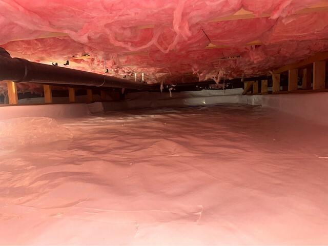 Damp Crawl Space In Meridian, ID