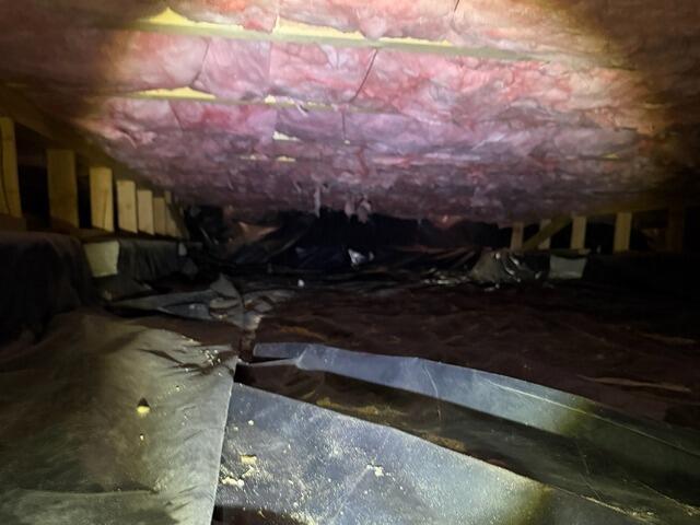 Damp Crawl Space In Meridian, ID