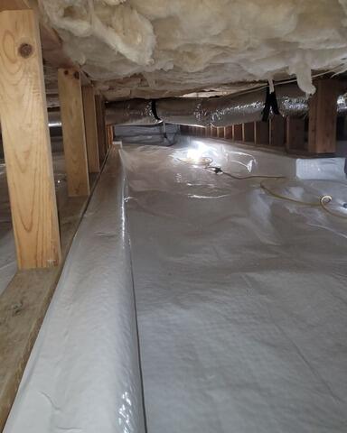 Wet, Musty Crawl Space in Eagle, ID - After Photo