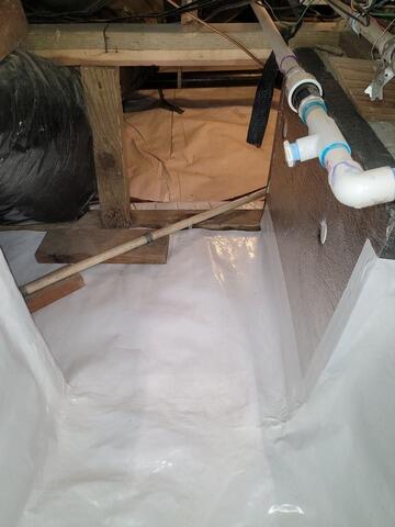 Dirty, Damp Crawl Space Entry in Boise, ID - After Photo