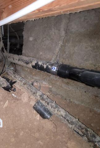 Sagging Crawl Space Beam in Boise, ID