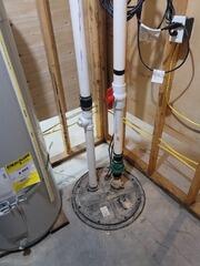 Basement TripleSafe Sump Pump in Rigby, Idaho