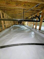 Crawl Space Encapsulation In Driggs, ID