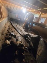 Crawl Space Encapsulation In Stanley, ID