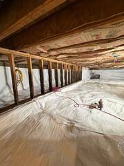 Beautiful Crawl Space Encapsulation in Boise, ID