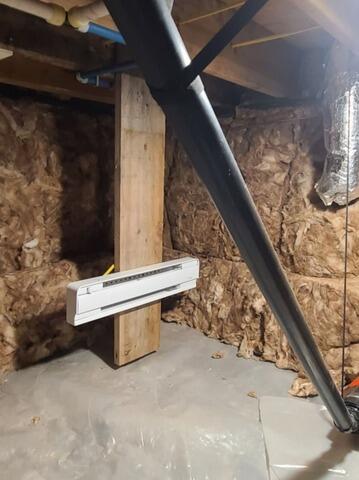 Crawl Space Waterproofing In Talkeetna, AK - Before Photo