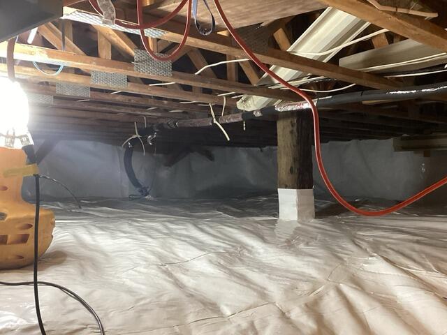 Crawl Space Waterproofing In Girdwood, AK - After Photo
