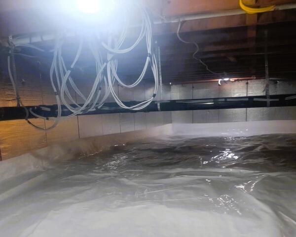 Crawl Space Encapsulation in Anchorage, AK - After Photo