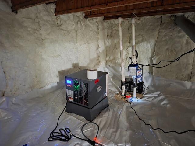 Wet Crawl Space Repair in Anchorage, AK