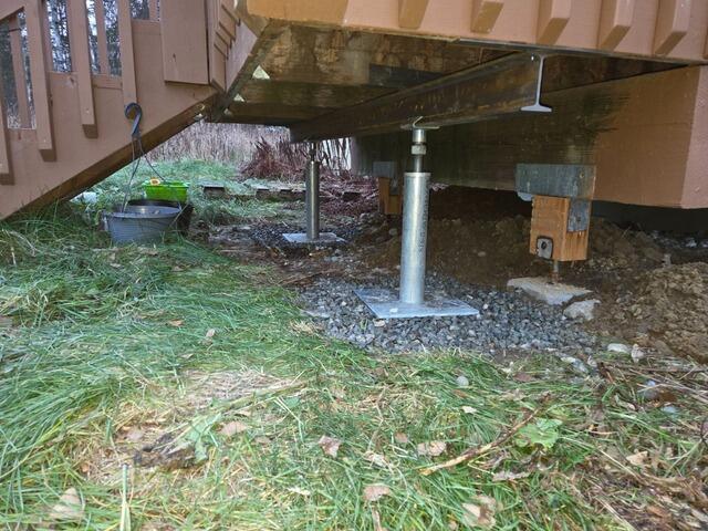 Sloping Deck Repair In Wasilla, AK