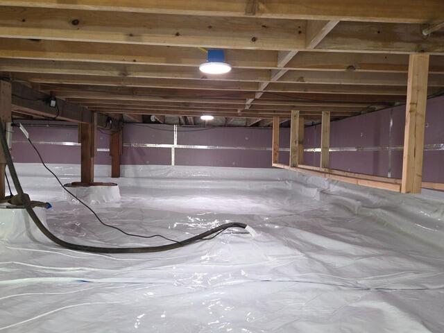 Crawl Space Waterproofing In Anchorage, AK - After Photo