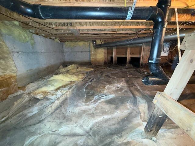 Crawlspace Encapsulation in Anchorage, AK - Before Photo
