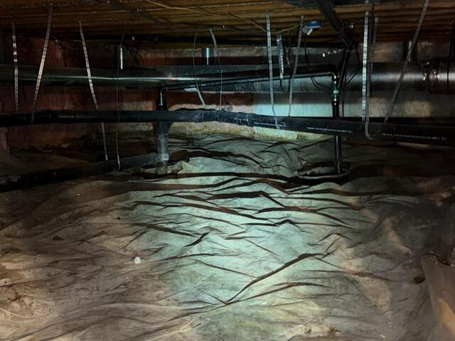 Crawl Space Encapsulation In Anchorage, AK - Before Photo