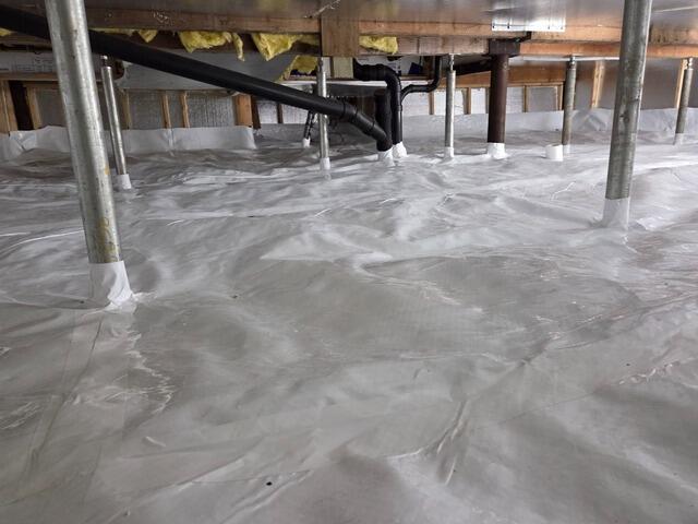 Crawl Space Repair and Waterproofing In Big Lake, AK - After Photo