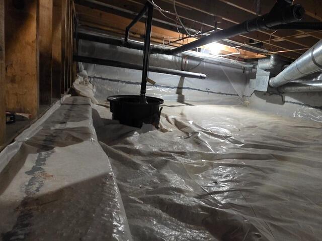 Crawlspace Encapsulation in Anchorage, AK - Before Photo