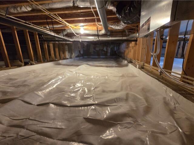 Crawl Space Encapsulation in Palmer, AK - After Photo