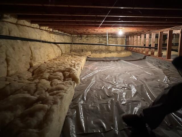Damp Crawl Space in Anchorage, AK