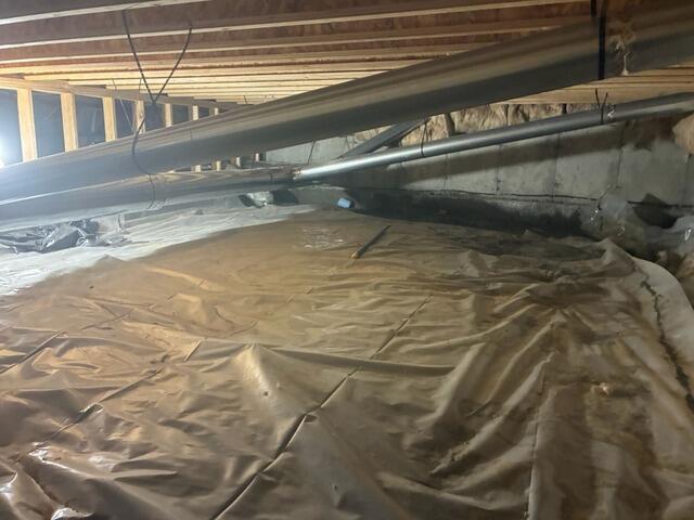 Pro Crawl Space Encapsulation in Eagle River, AK - Before Photo