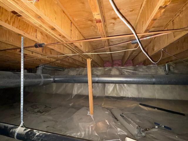 Crawl Space Repair in Palmer, AK - Before Photo