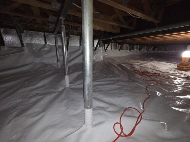 Nasty, Rotting Crawl Space in Anchorage, AK - After Photo