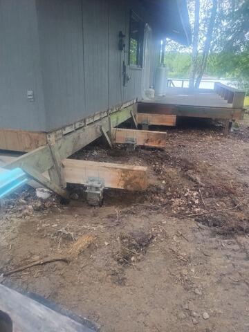 Helical Piers in Willow, AK - After Photo