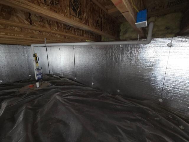 Sump Pump and Crawl Space Insulation in Anchorage, AK - After Photo