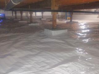 Musty Crawl Space in Juneau, AK