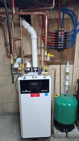 Gas Boiler Installation in Burlington, NJ - After Photo